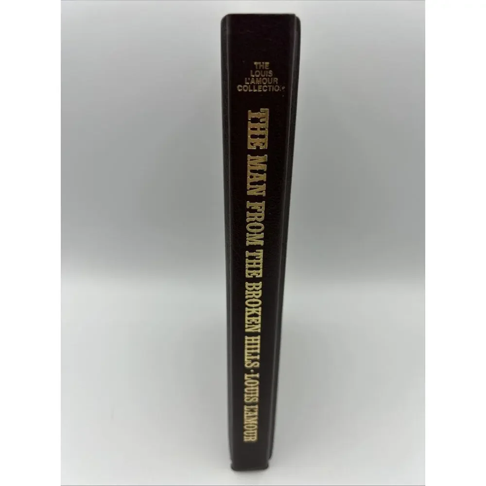 “The Man From The Broken Hills” Louis L'Amour Leatherette Collectors Book